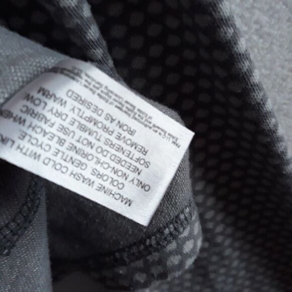 Eddie Bauer Sweater Jacket Womens Large Gray 1/4 Zip Reflector Honeycomb Long - Picture 9 of 10